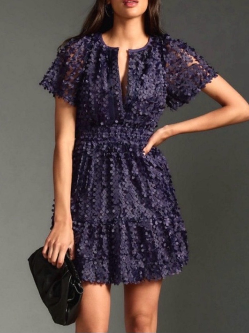 The Somerset Mini Dress: Floral Appliqué Edition, NEW